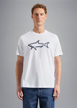 Charger l&#39;image dans la galerie, T-Shirt homme logo Paul &amp; Shark blanc | Georgespaul
