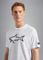 Laden Sie das Bild in den Galerie-Viewer, T-Shirt homme logo Paul &amp; Shark blanc | Georgespaul
