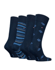 Coffret 4 paires de chaussettes Tommy Hilfiger marine - Georgespaul