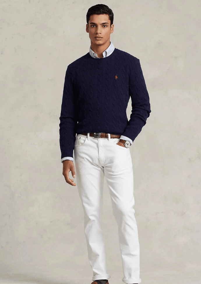 Pull Ralph Lauren marine - Georgespaul