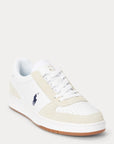 Baskets Ralph Lauren blanches pour homme I Georgespaul