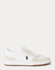 Baskets Ralph Lauren blanches pour homme I Georgespaul