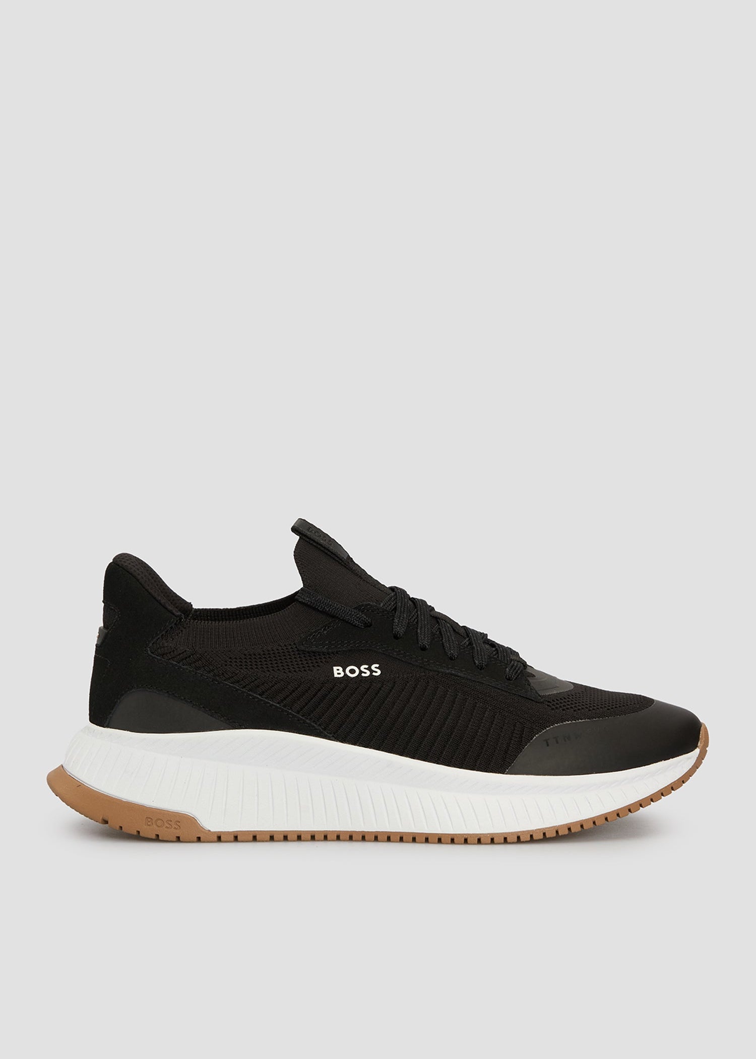 Baskets BOSS noires pour homme | Georgespaul