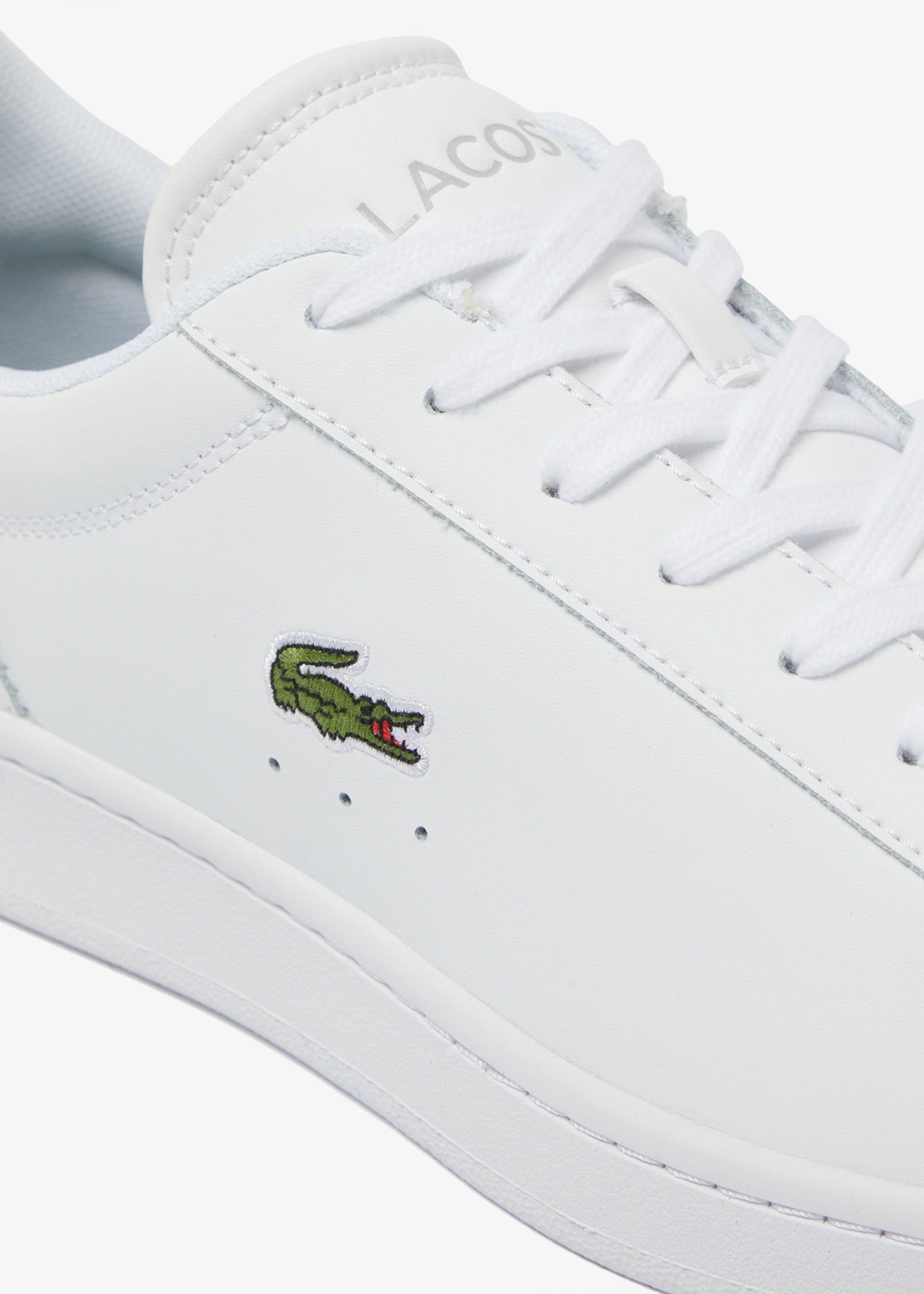 Baskets Lacoste blanches pour homme | Georgespaul 