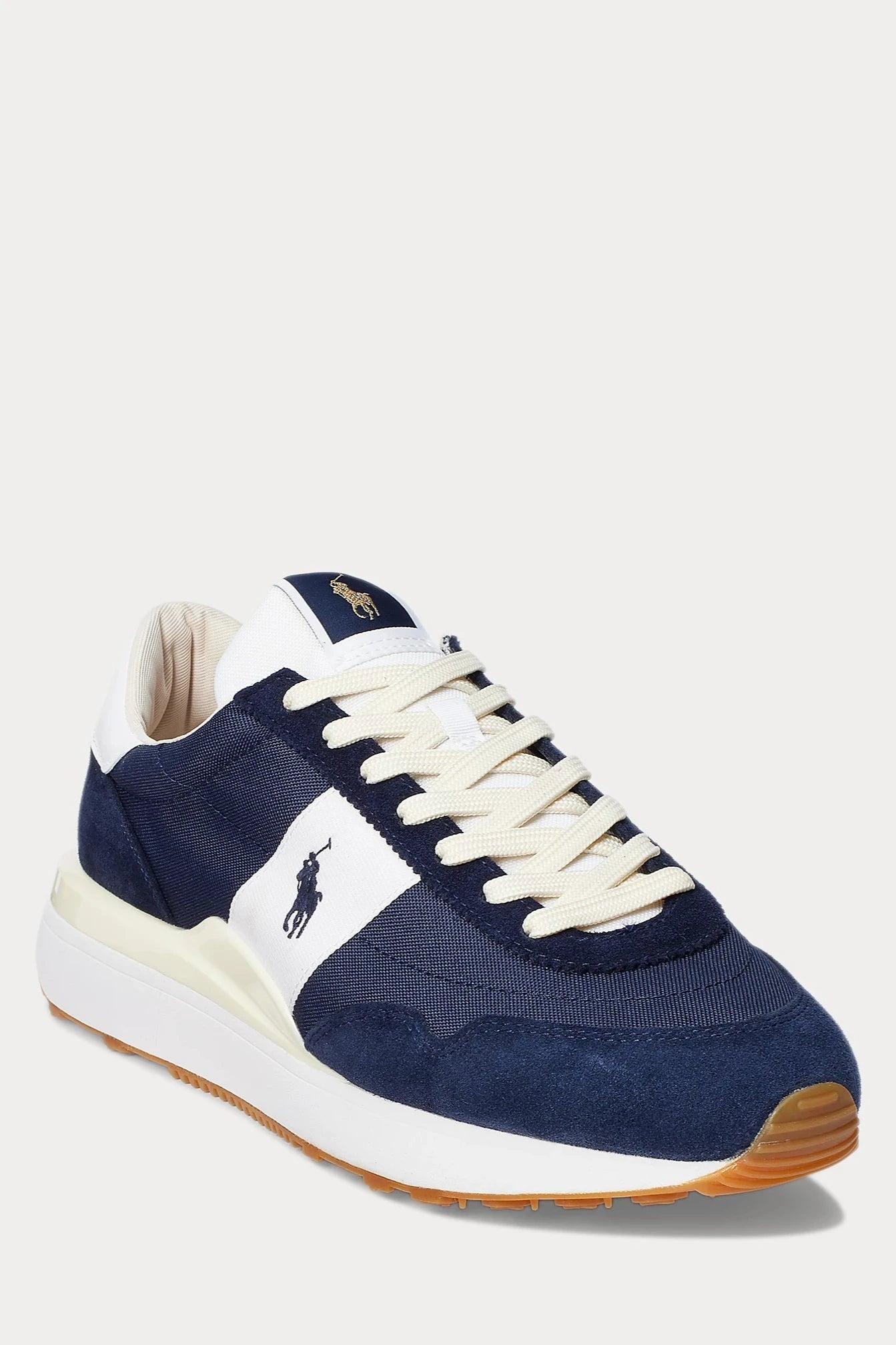 Baskets Ralph Lauren marine pour homme | Georgespaul