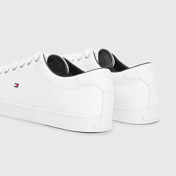 Baskets basses pour homme Tommy Hilfiger blanches | Georgespaul