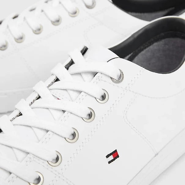  Baskets basses pour homme Tommy Hilfiger blanches | Georgespaul