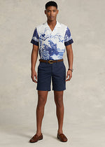 Laden Sie das Bild in den Galerie-Viewer, Bermuda Ralph Lauren marine en coton pour homme I Georgespaul
