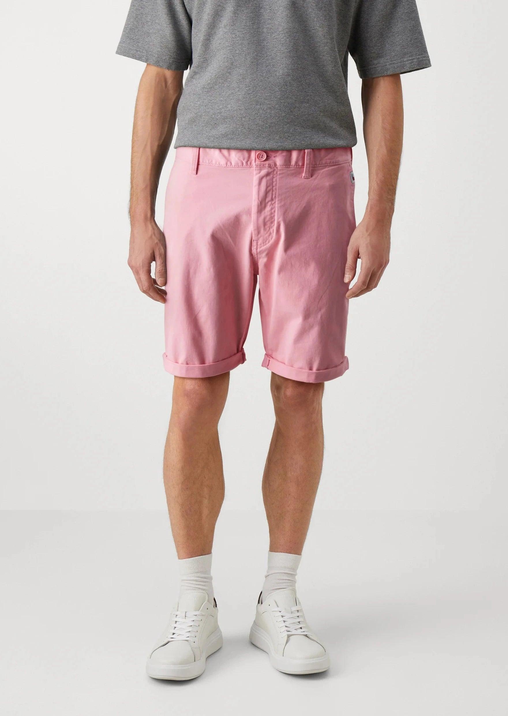 Bermuda Tommy Jeans rose - Georgespaul