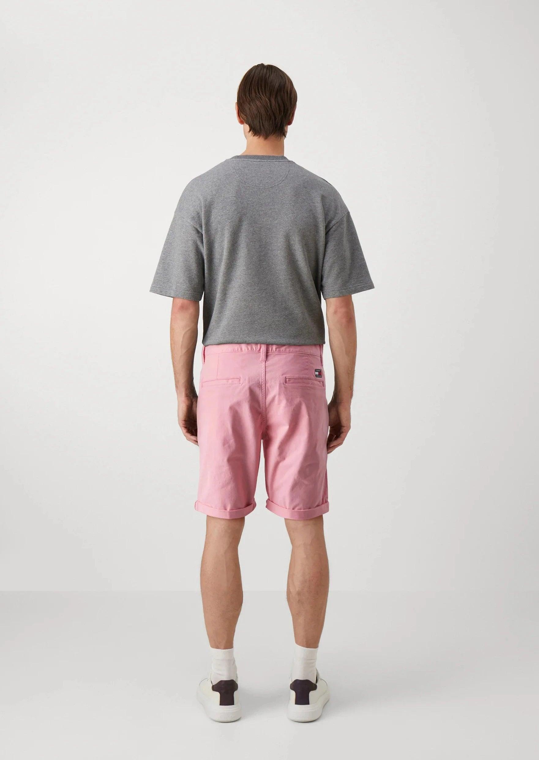 Bermuda Tommy Jeans rose - Georgespaul