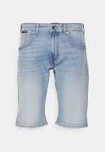 Charger l&#39;image dans la galerie, Bermuda pour homme Tommy Jeans bleu clair en coton | Georgespaul
