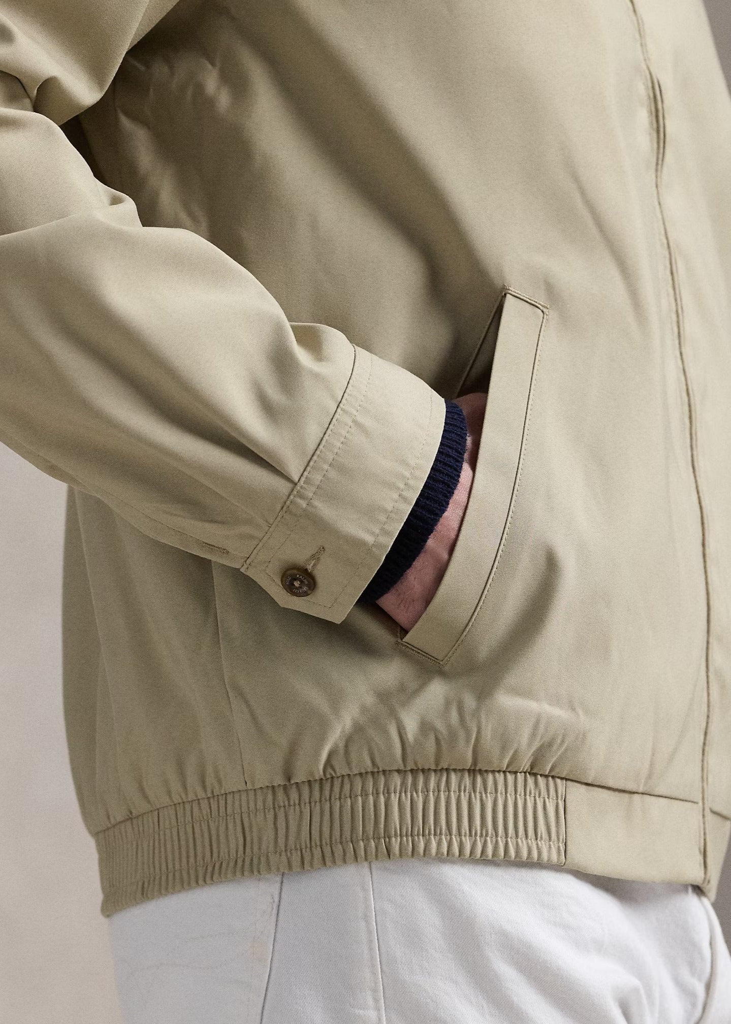 Blouson Ralph Lauren beige pour homme | Georgespaul 