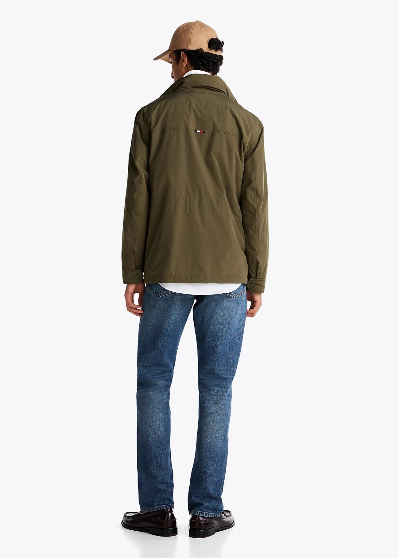 Blouson Tommy Hilfiger kaki pour homme | Georgespaul 