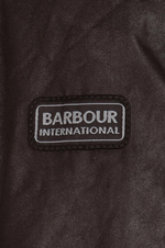 Laden Sie das Bild in den Galerie-Viewer, Blouson imperméable Barbour marron en coton ciré
