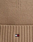 Bonnet Tommy Hilfiger beige pour homme et femme | Georgespaul