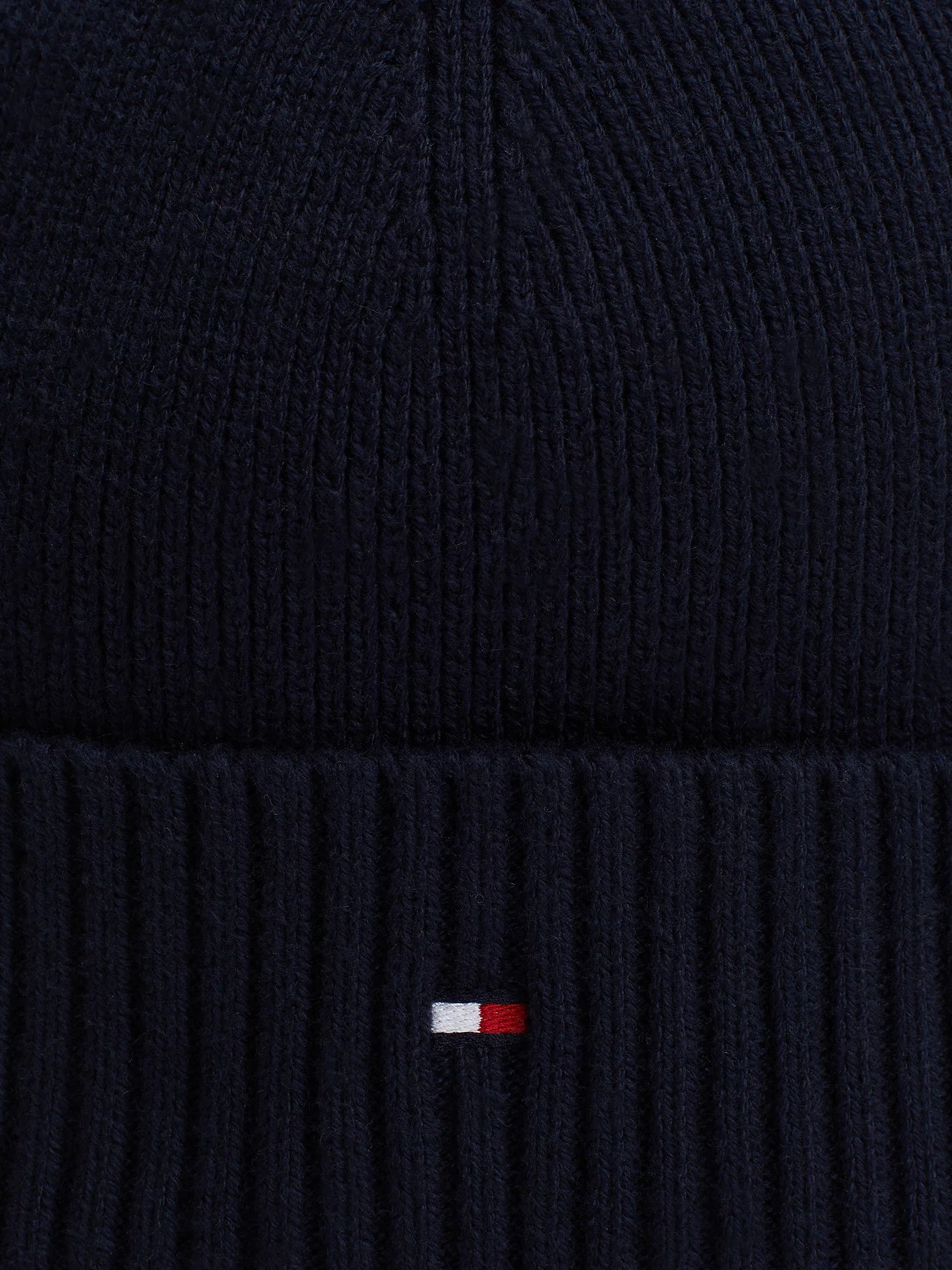 Bonnet Tommy Hilfiger marine en cachemire