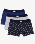 Lot de 3 boxers Lacoste marine en coton pour homme I Georgespaul