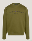 Sweat Tommy Hilfiger kaki en coton bio - Georgespaul