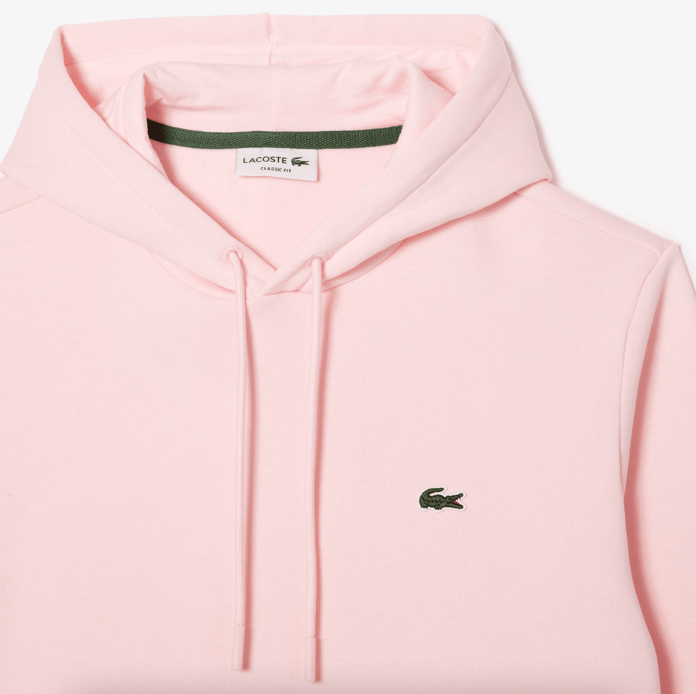 Sweat à capuche Lacoste rose - Georgespaul