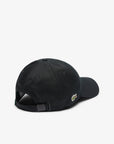 Casquette unisexe Lacoste noire | Georgespaul     