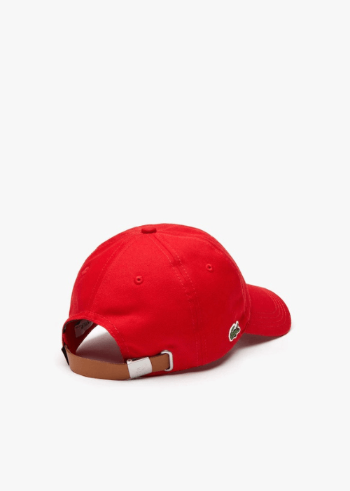 Casquette Lacoste rouge - Georgespaul