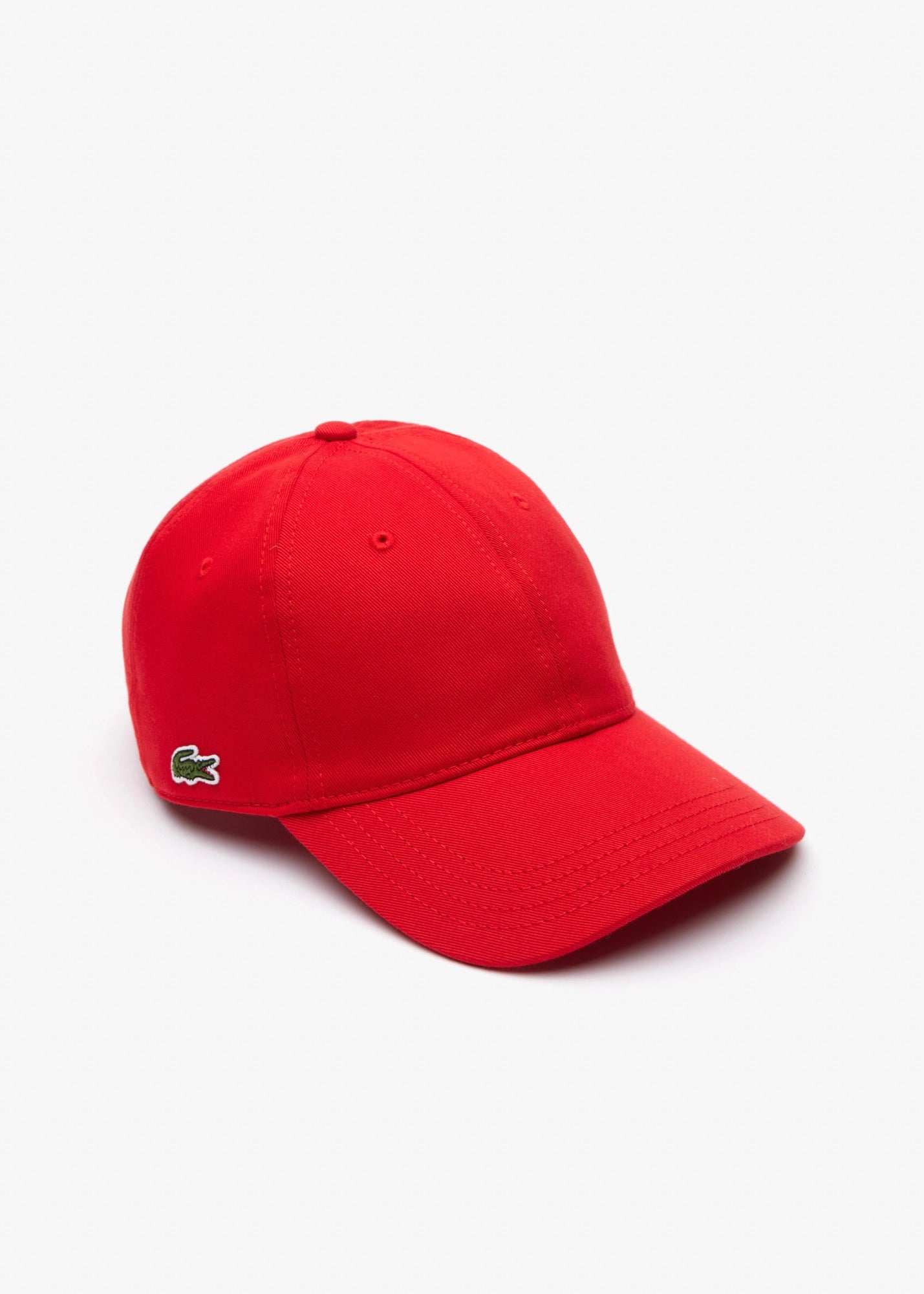 Casquette unisexe Lacoste rouge | Georgespaul     