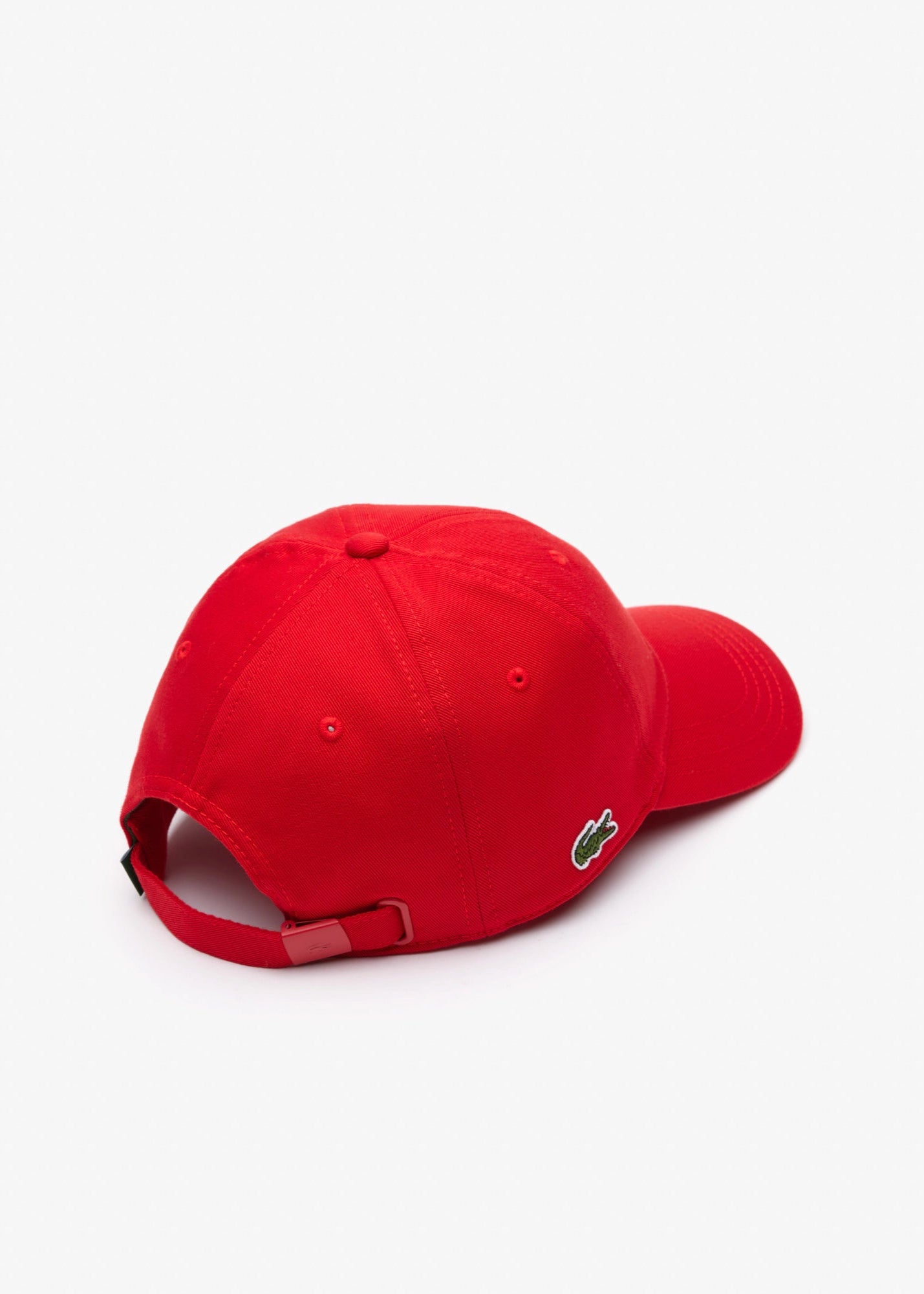 Casquette unisexe Lacoste rouge | Georgespaul     