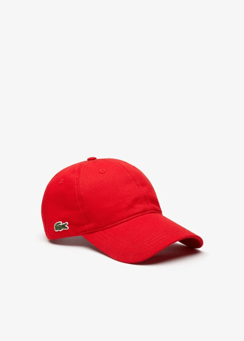 Casquette Lacoste rouge - Georgespaul