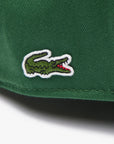 Casquette unisexe Lacoste verte unisexe | Georgespaul