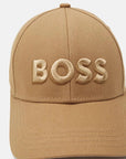 Casquette unisexe BOSS beige - Georgespaul