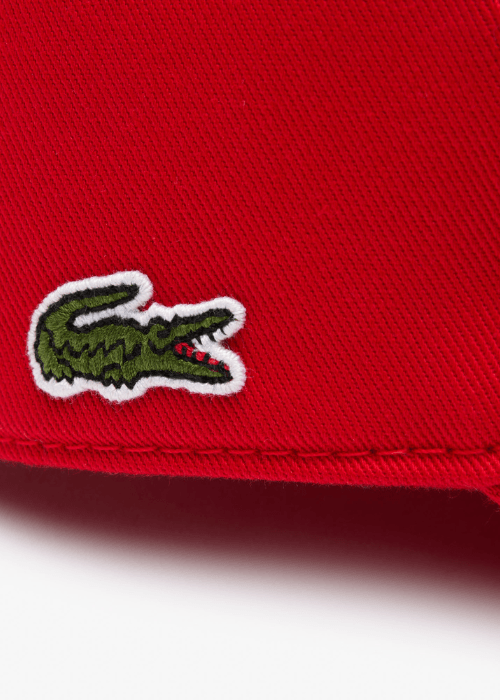 Casquette Lacoste rouge - Georgespaul