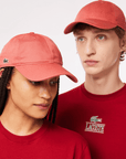 Casquette Lacoste rouge - Georgespaul