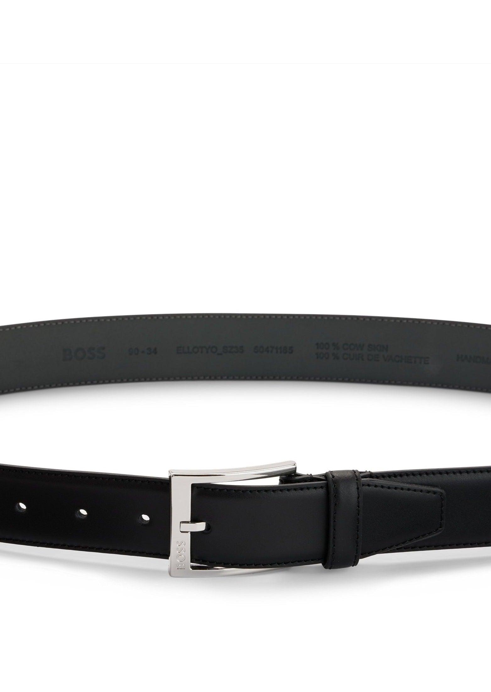 Ceinture BOSS noire en cuir - Georgespaul