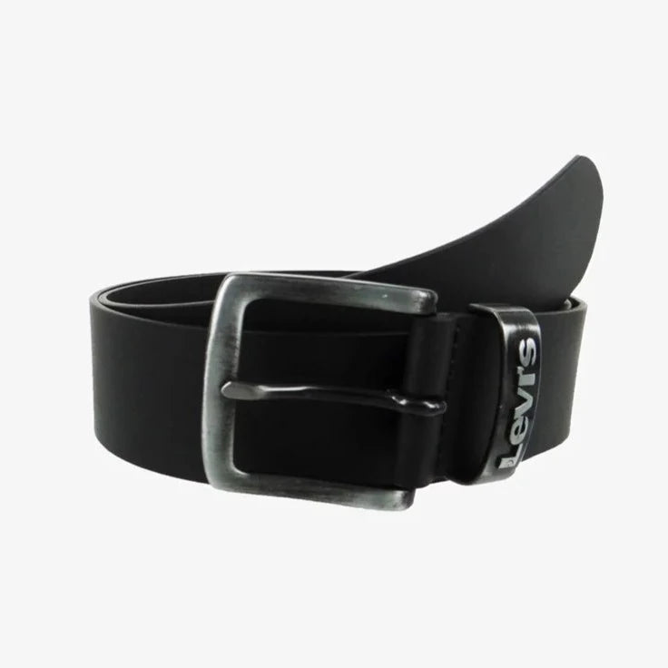 Ceinture Levi&#39;s® noire en cuir pour homme I Georgespaul