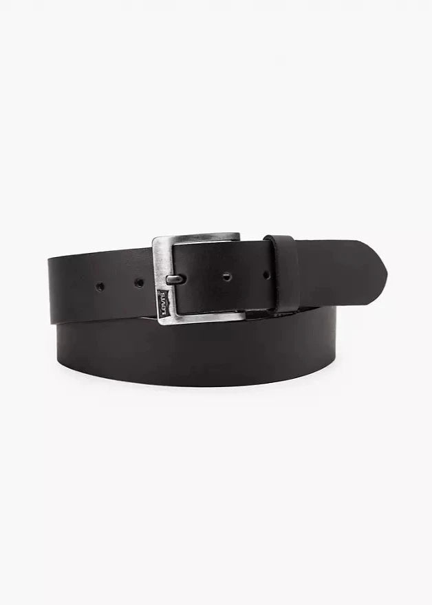 Ceinture Levi's® noire en cuir