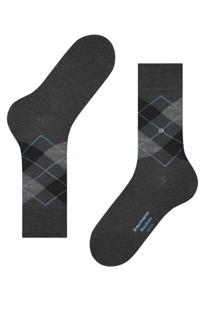 Chaussettes Burlington grises - Georgespaul