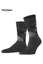 Afbeelding in Gallery-weergave laden, Chaussettes Manchester Burlington gris anthracite
