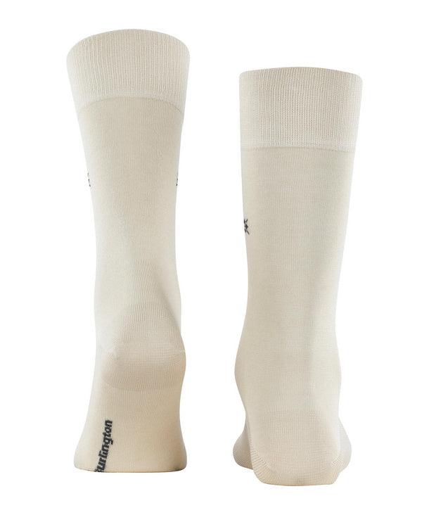 Chaussettes hautes Burlington Dublin beiges en coton - Georgespaul