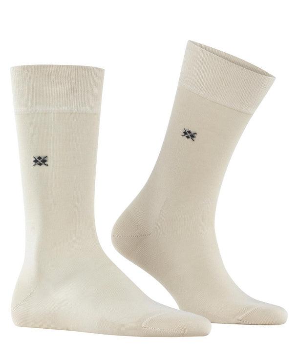 Chaussettes hautes Burlington Dublin beiges en coton - Georgespaul