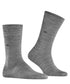 Chaussettes hautes Burlington gris foncé - Georgespaul