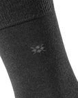 Chaussettes hautes Burlington noires - Georgespaul