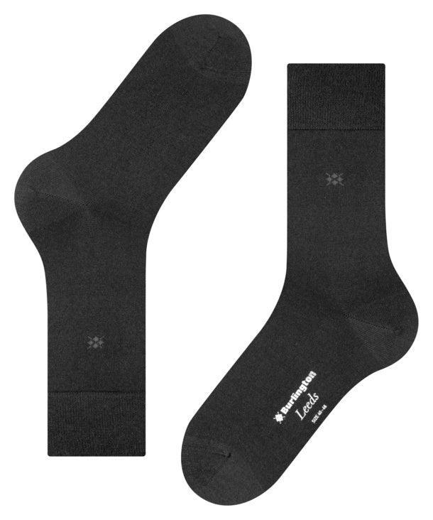 Chaussettes hautes Burlington noires - Georgespaul