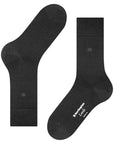 Chaussettes hautes Burlington noires - Georgespaul