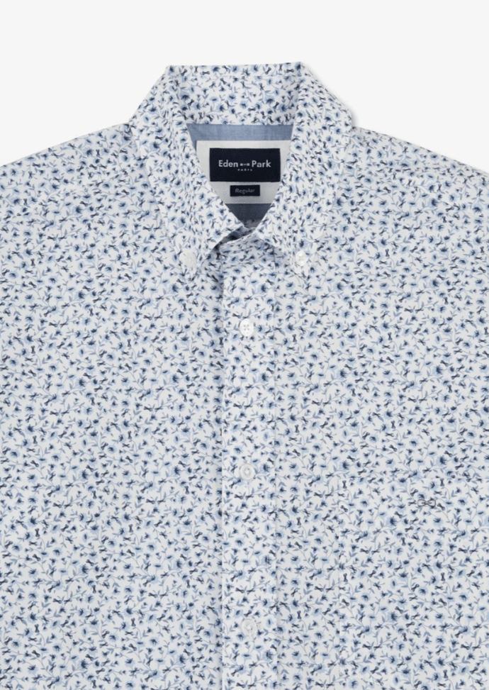 Chemise Eden Park bleue - Georgespaul