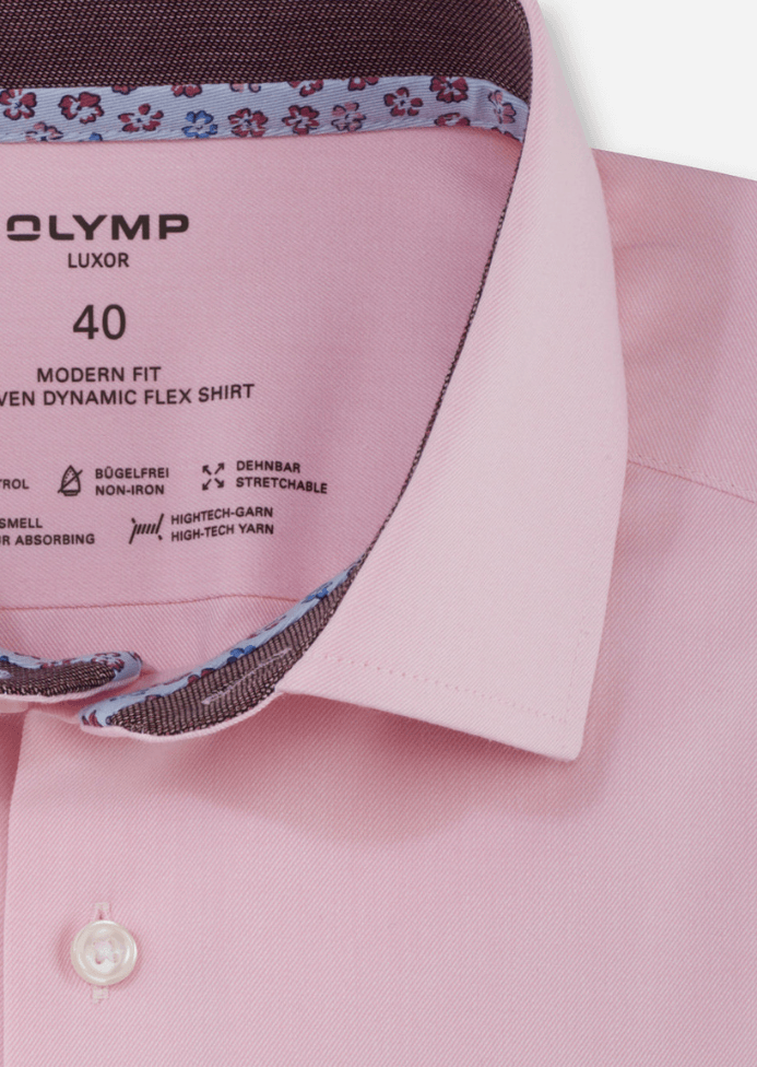 Chemise OLYMP rose - Georgespaul