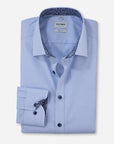 Chemise OLYMP bleue pour homme |  Georgespaul      