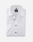 Chemise manches courtes OLYMP blanche - Georgespaul