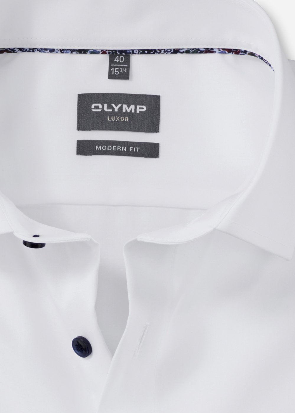 Chemise OLYMP blanche homme | Georgespaul          