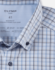 Chemise manches courtes OLYMP bleue - Georgespaul