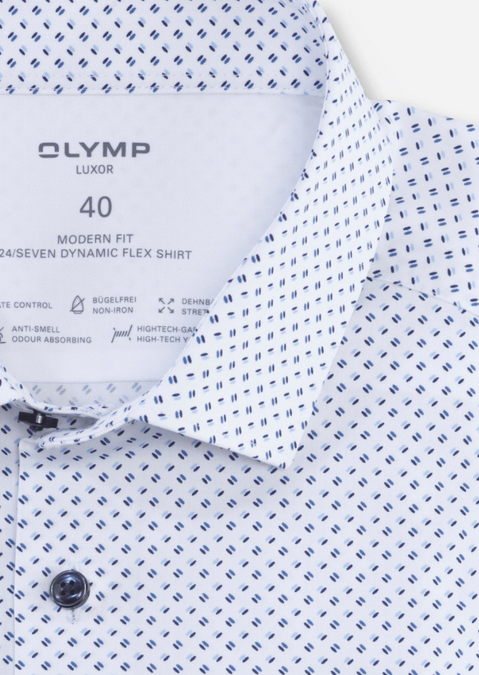 Chemise OLYMP bleue - Georgespaul